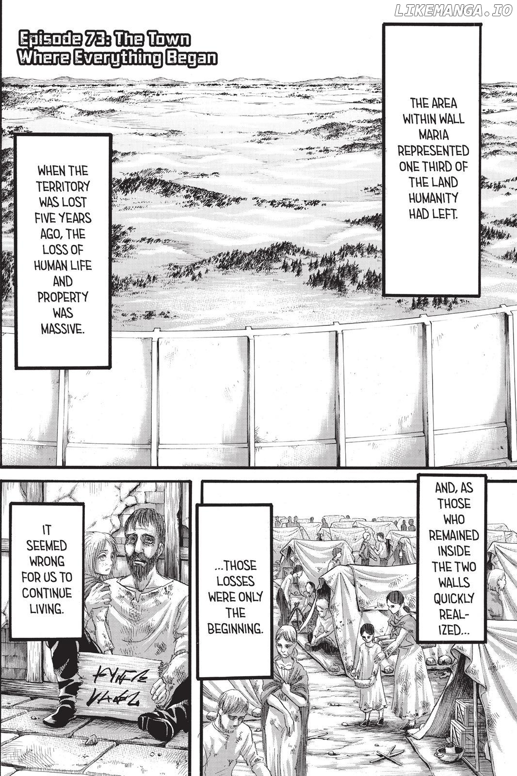 Attack on Titan, Chapter 73 image 01